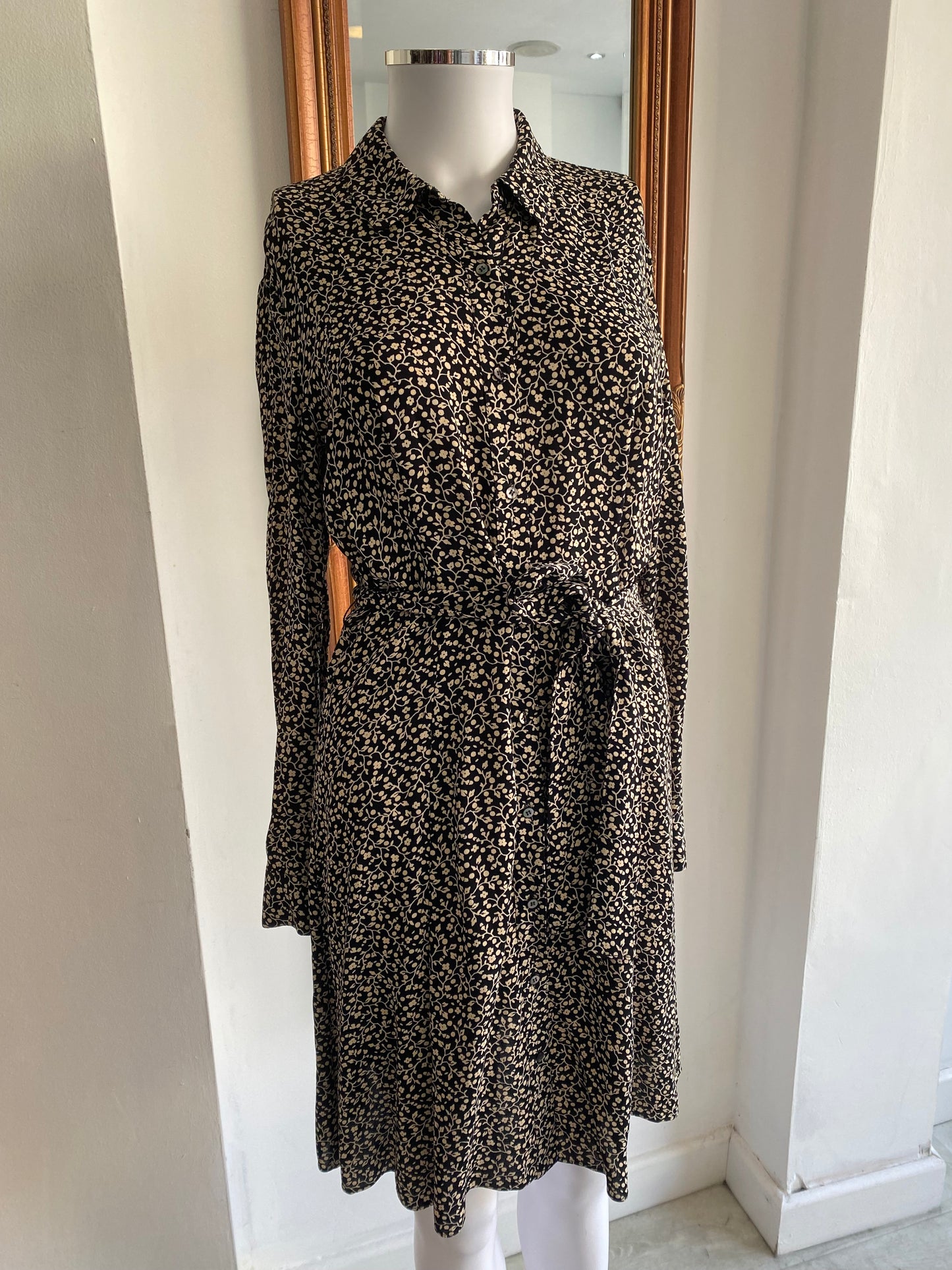 Whistles printed dress size 8