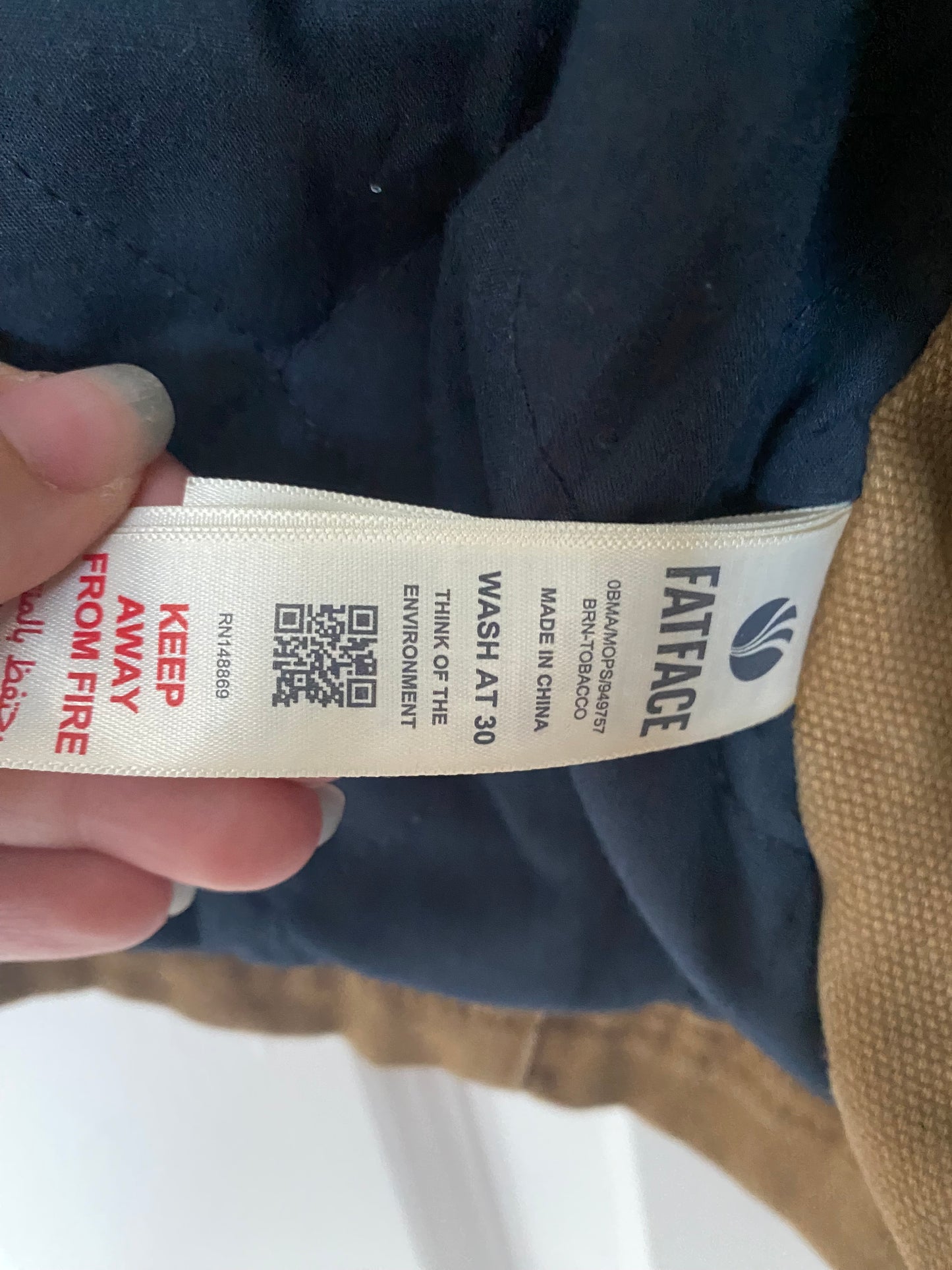 White Stuff Brown Coat Size Large