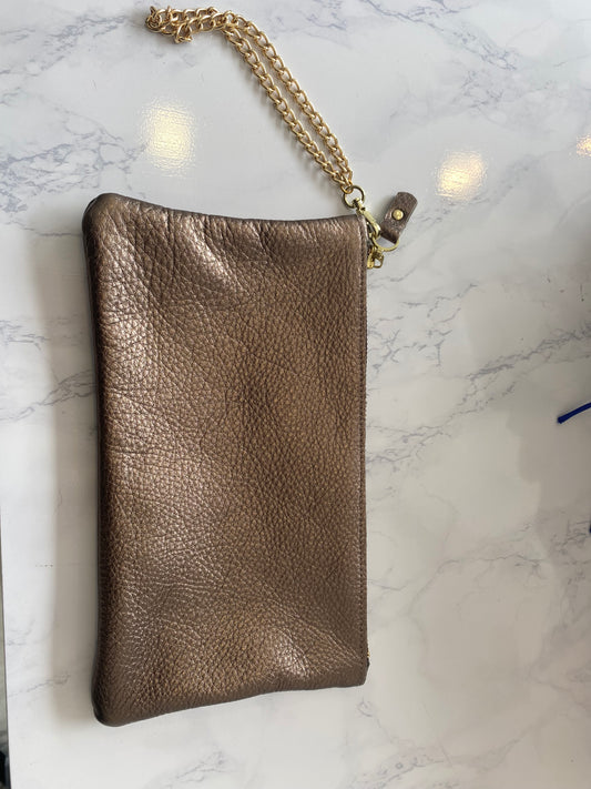 The Little Clutch Company Bronze Clutch Bag