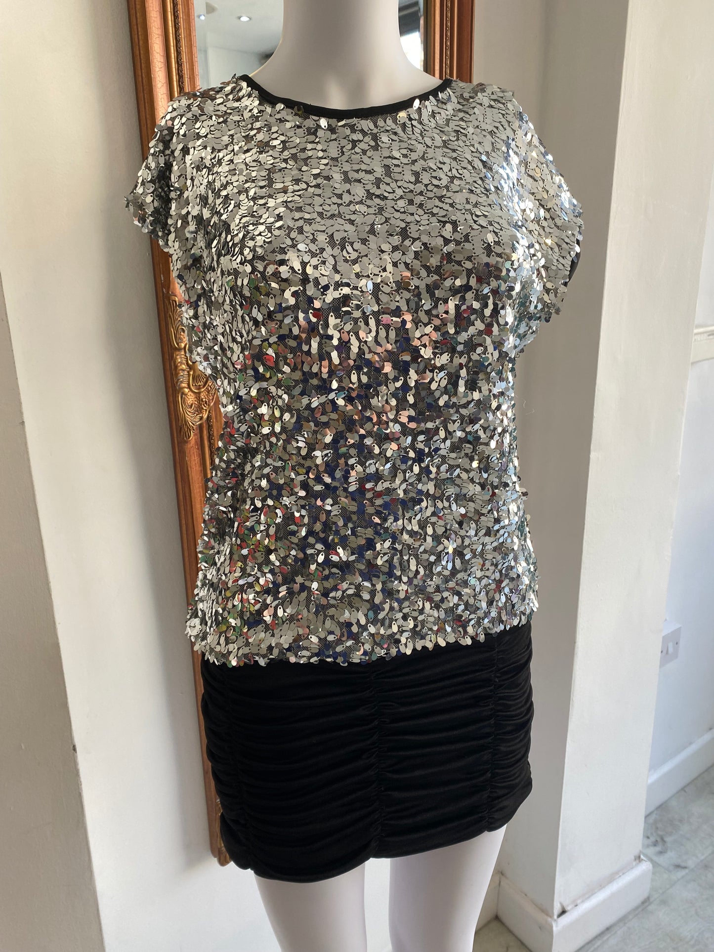 Party 21 sequin dress size 10