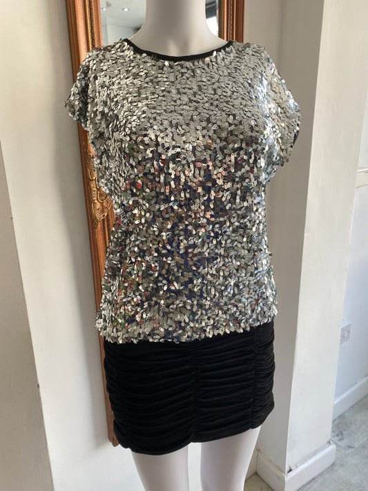 Party 21 sequin dress size 10