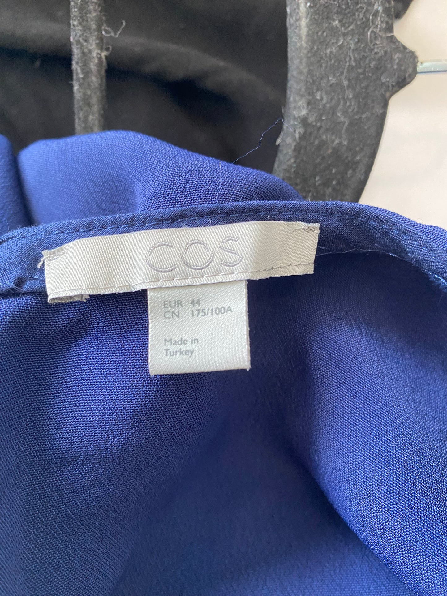 COS Blue Top Size 14-16