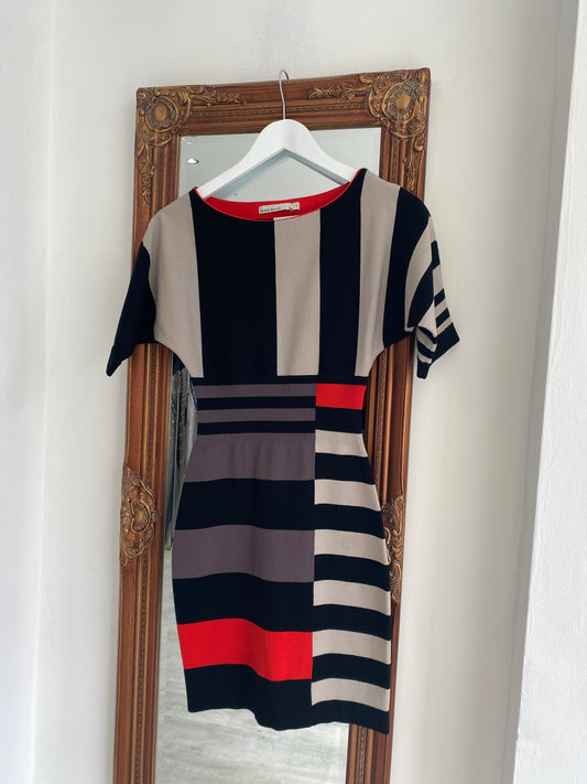 Karen Millen Bodycon Y2K Style Dress Size 8