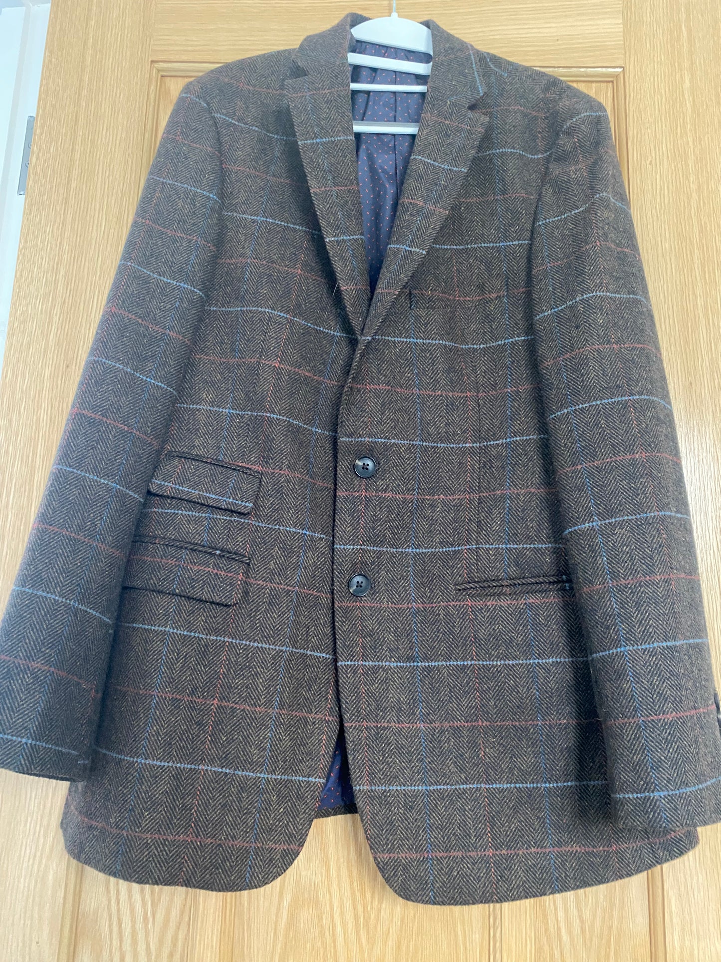 Alexander Dobell hunting tweed jacket size 42 L
