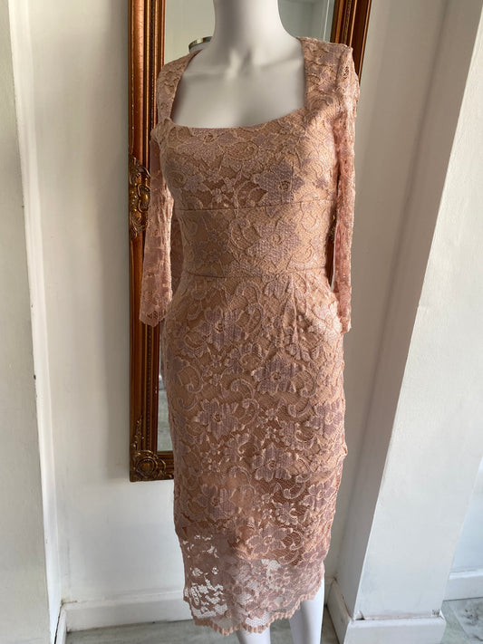 The pretty dress company lace dress size 8