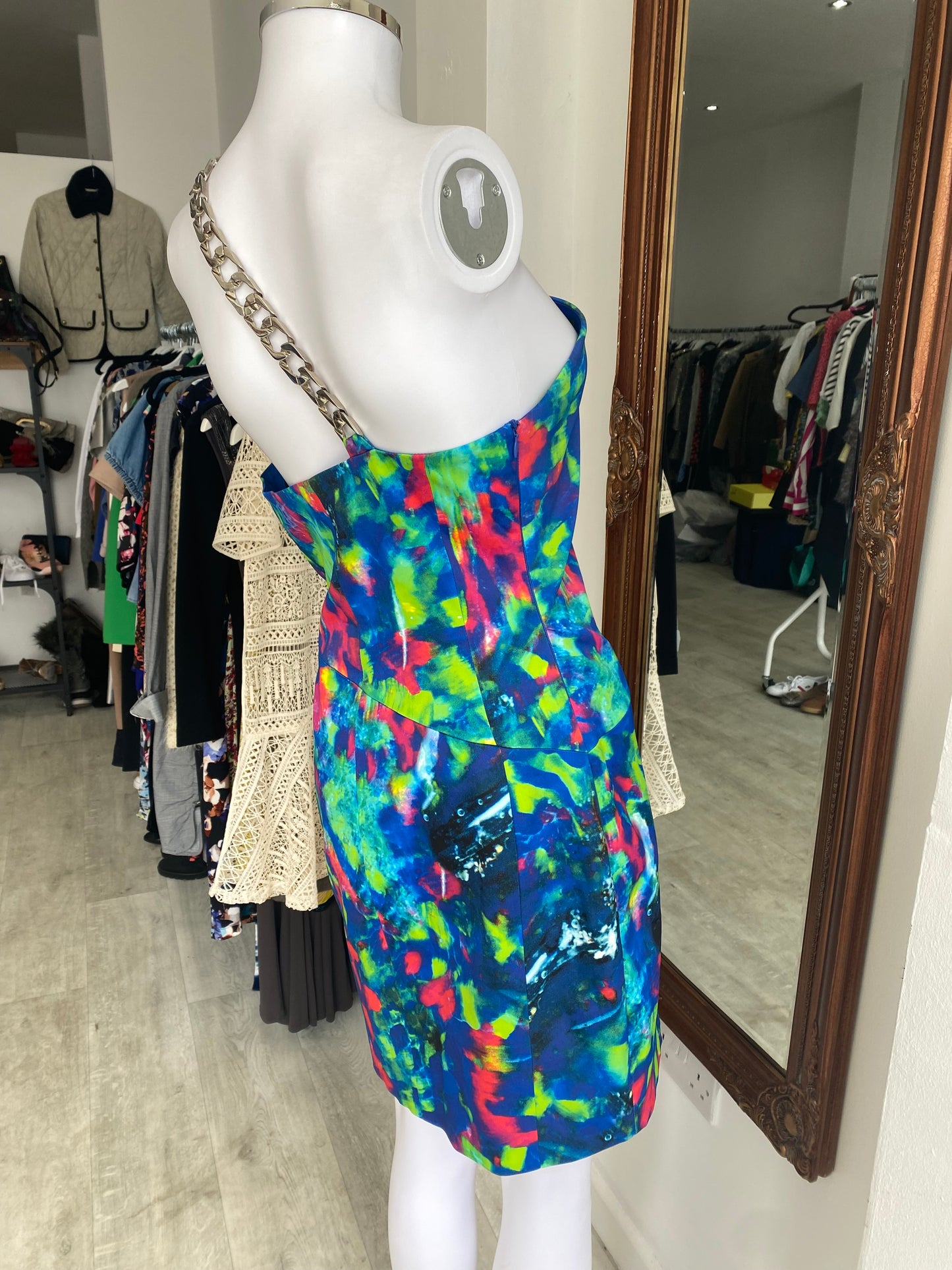 Karen Millen Weston Kaleidoscope Dress size 10