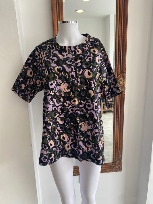 Marni floral print top size 12-14