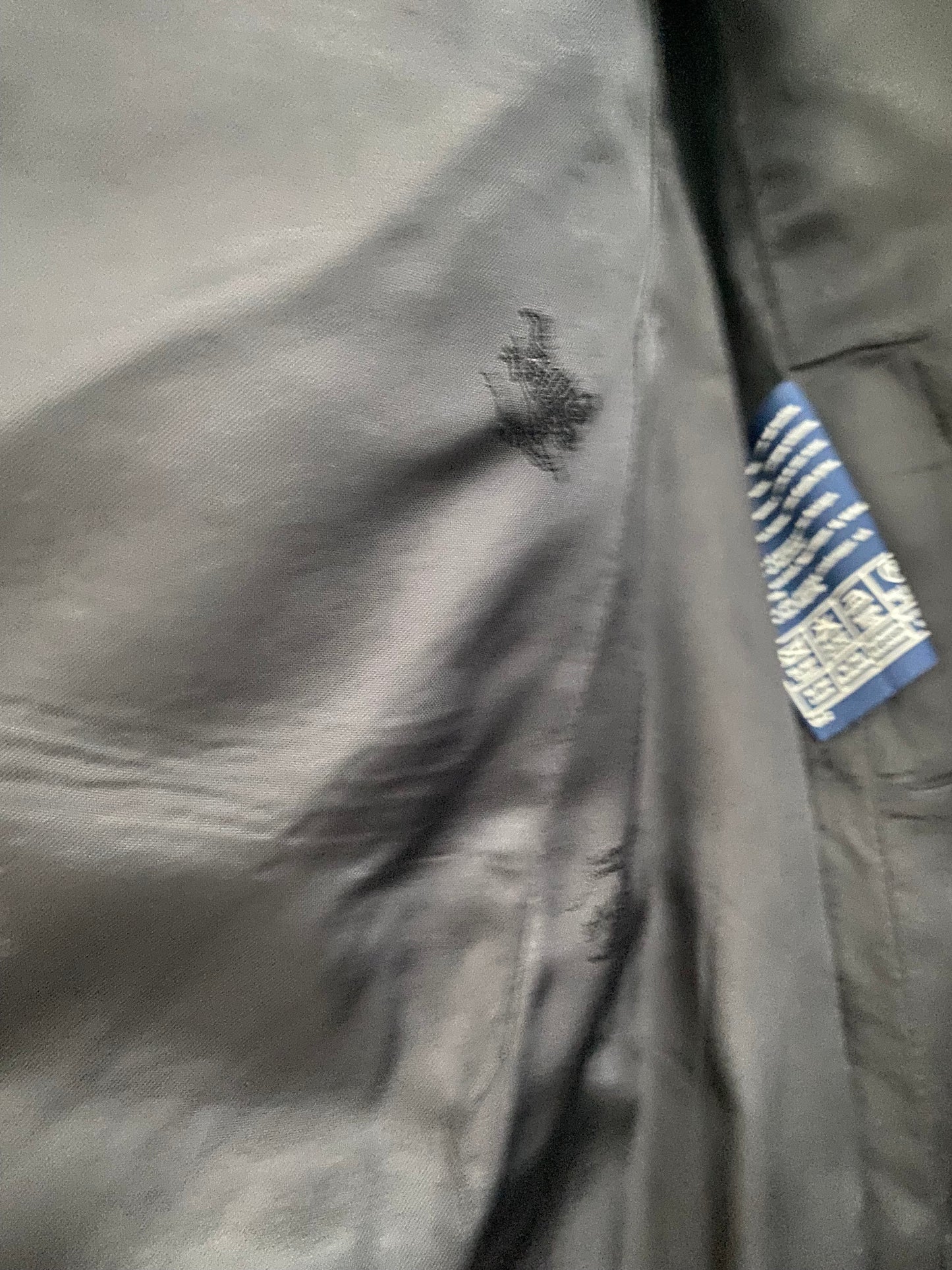 Burberry 100% Cashmere Coat Midnight Blue Size XL