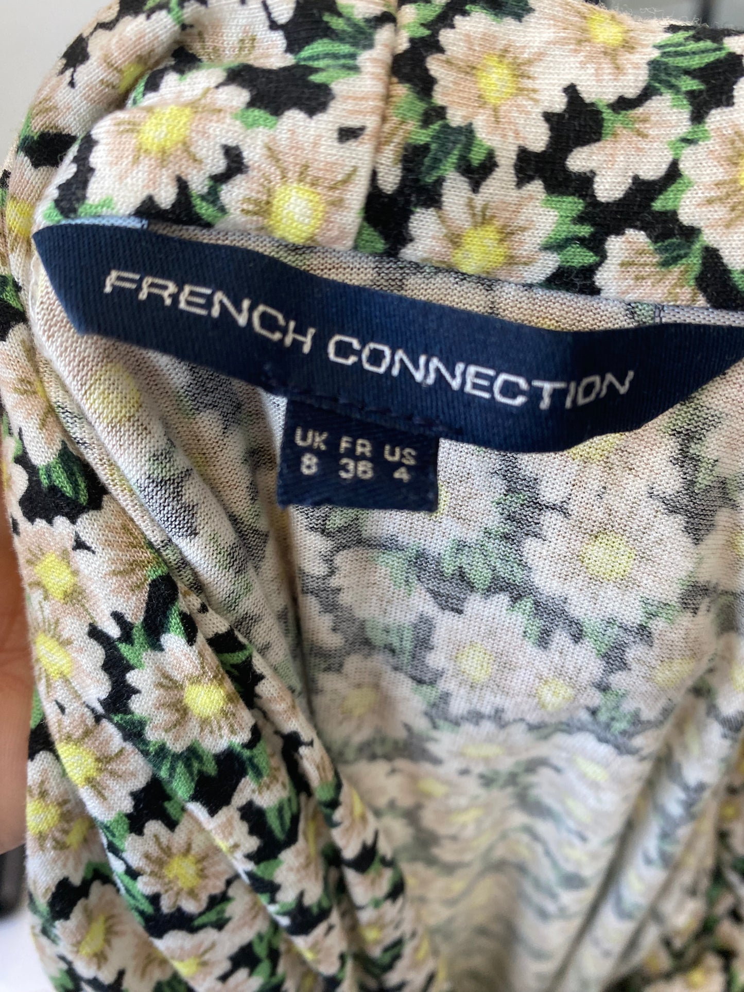 French Connection floral print dress size 8