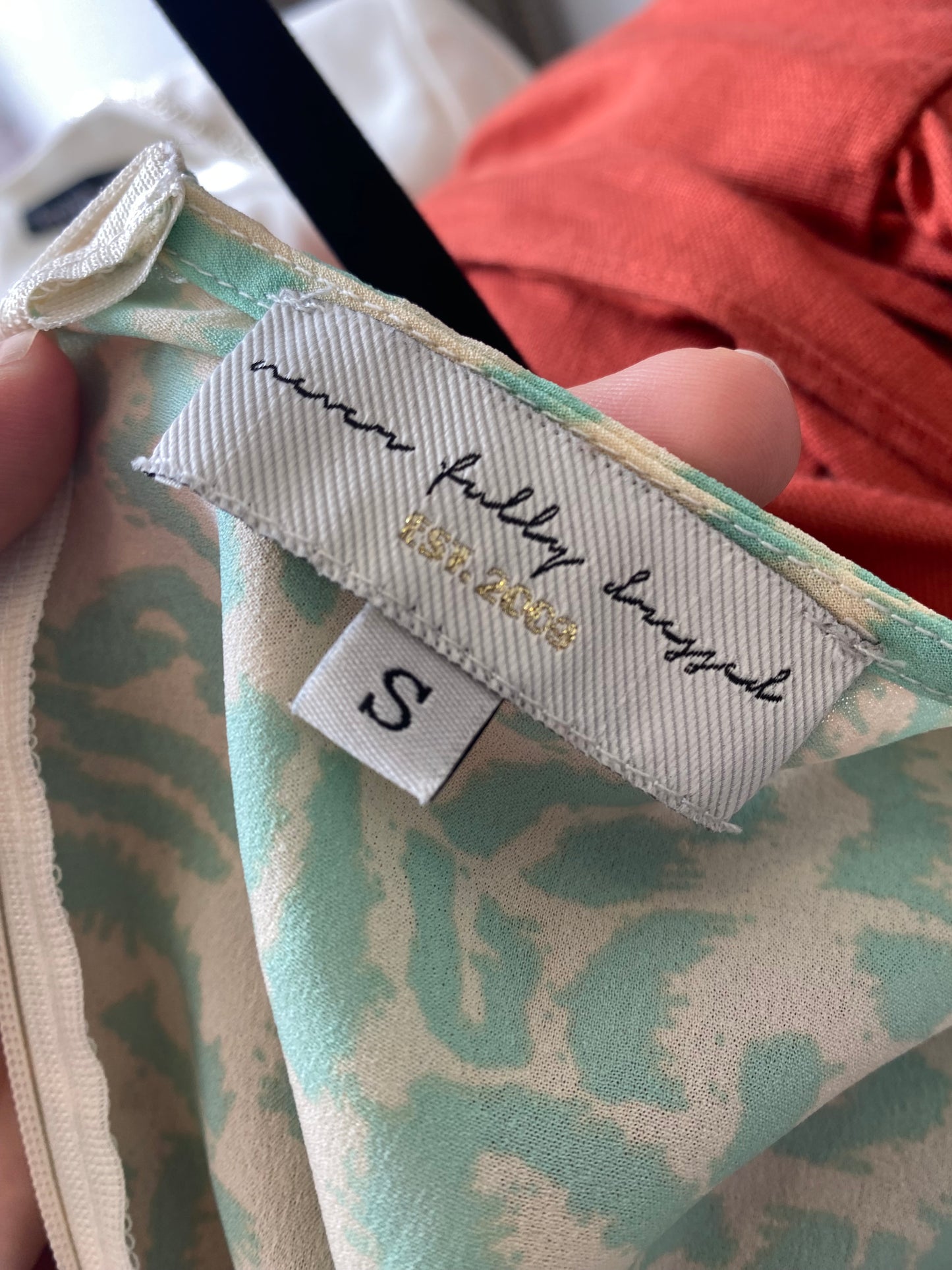 Never Fully Dressed Leopard Print Colour Block T-Shirt Size 8-10