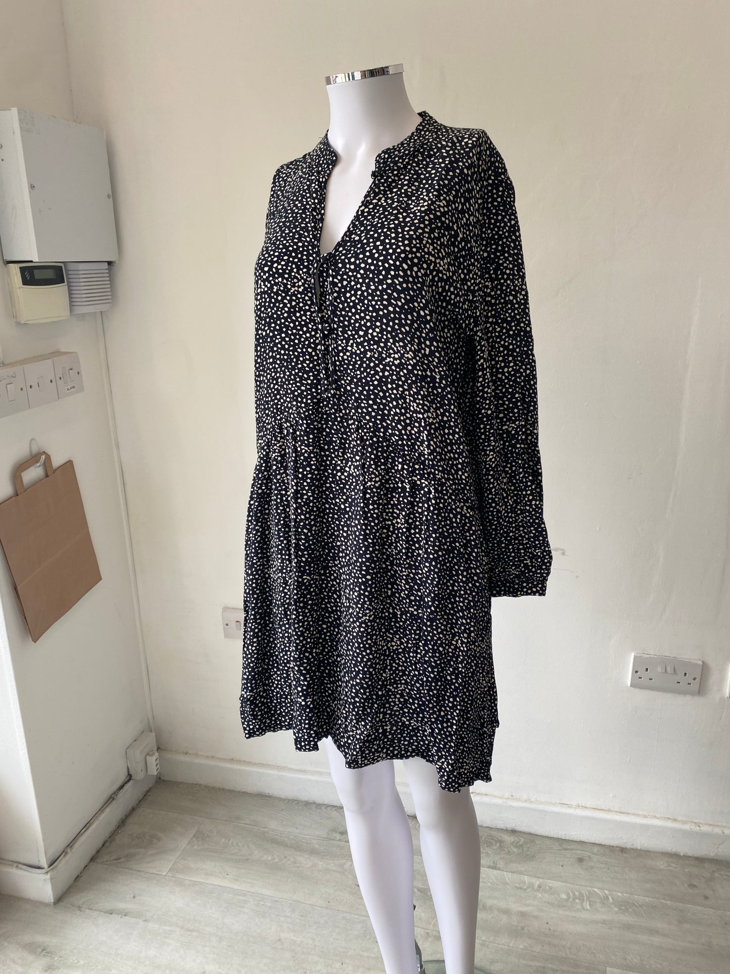 Whistles Spot Print Dress Size 12