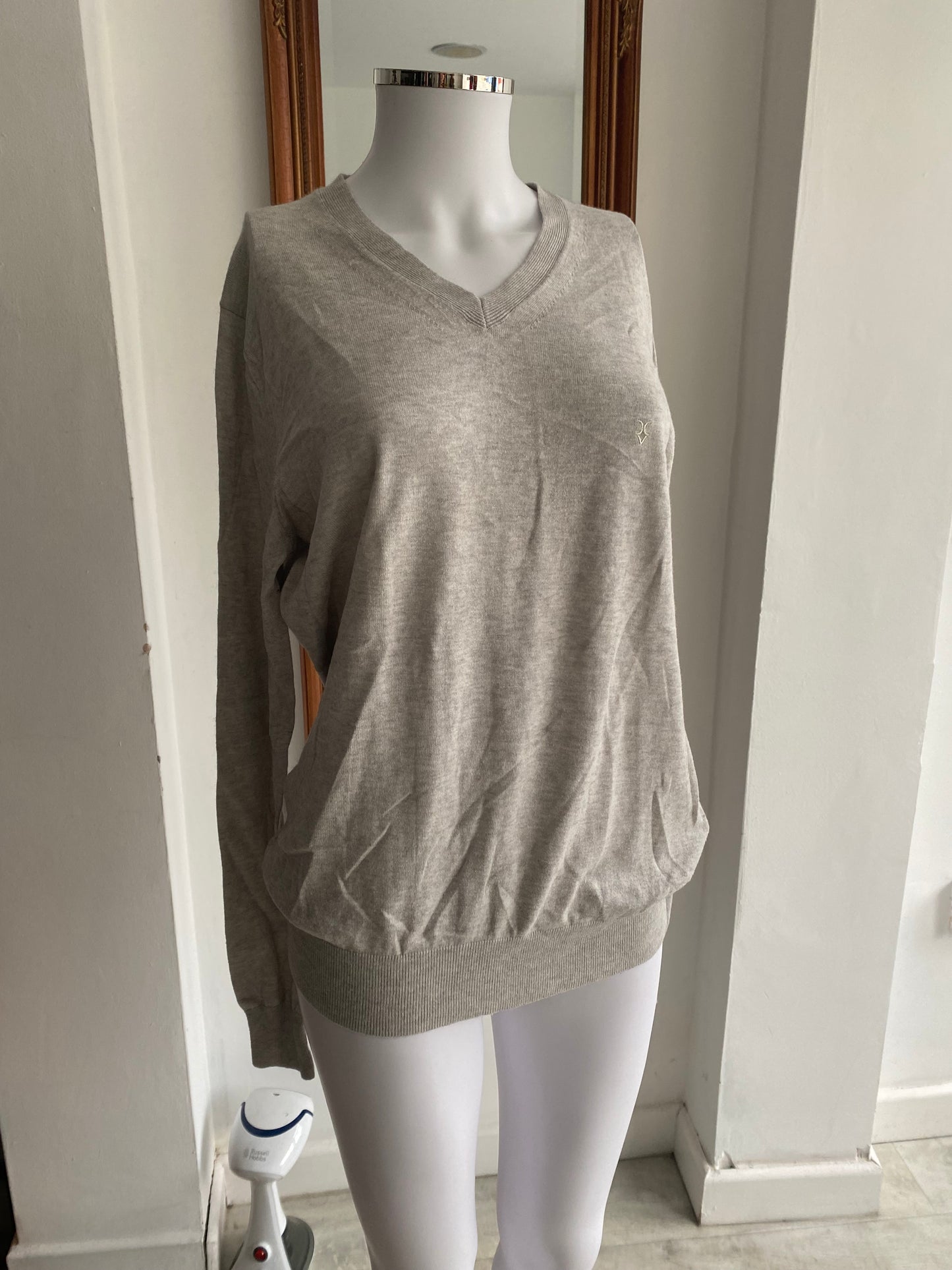 Reiss cashmere and cotton jumper size medium 10-12