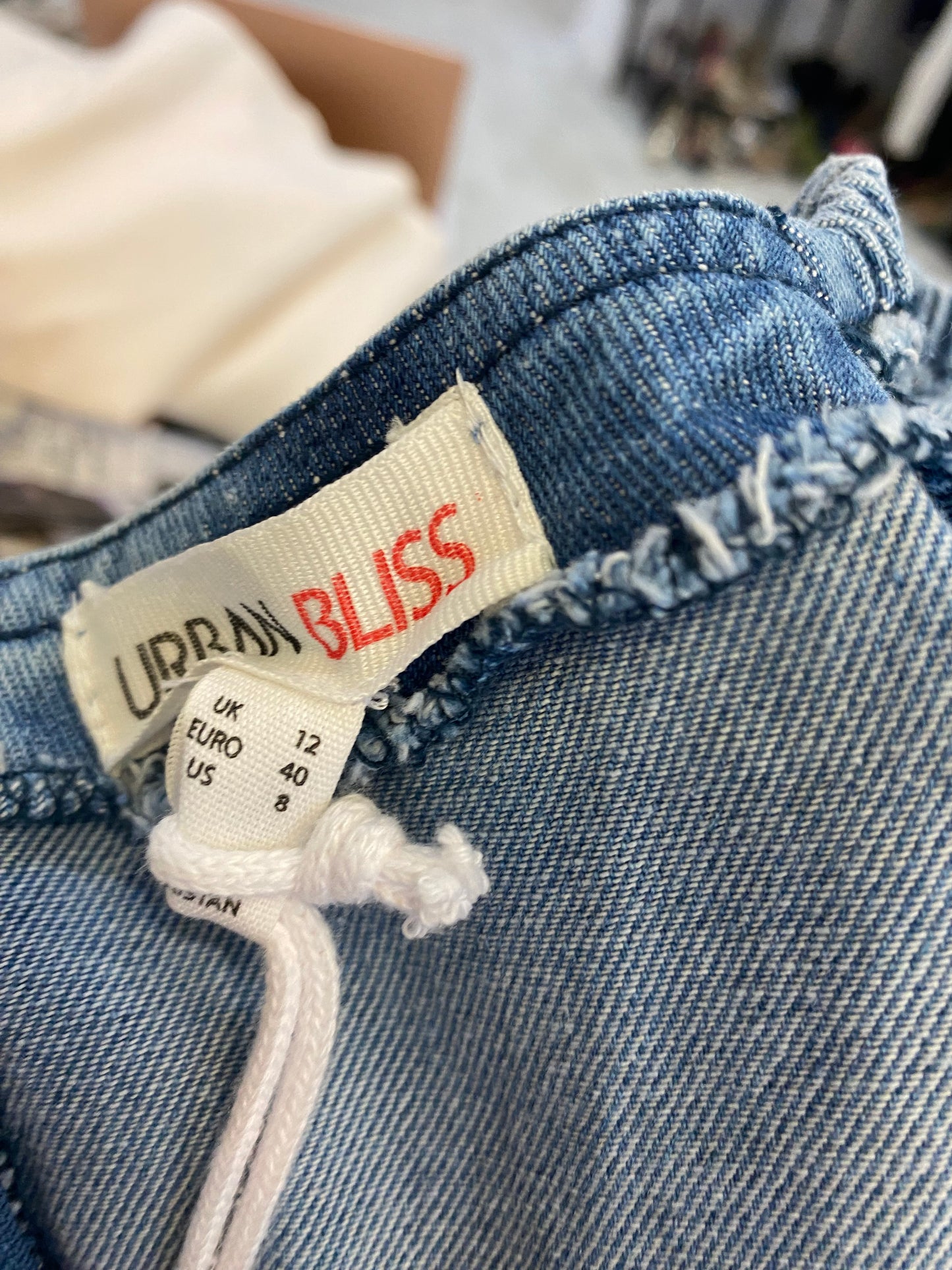 Urban Bliss Denim Dress With Tags Size 12