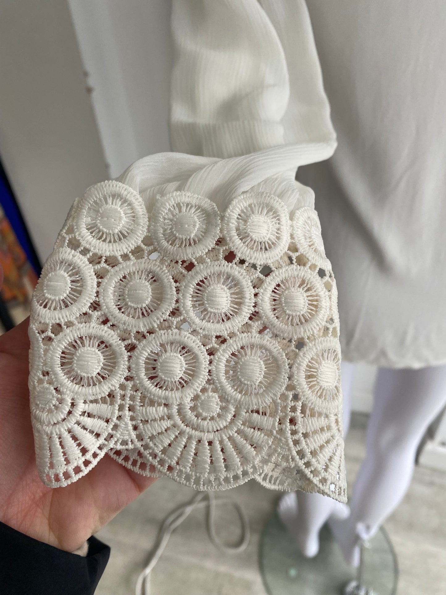 Massimo Dutti White Top Size 8-10