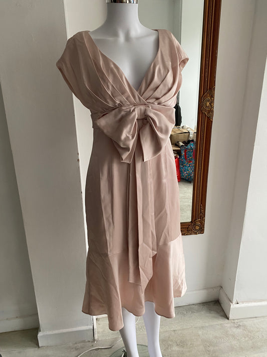Karen Millen pink dress size 8