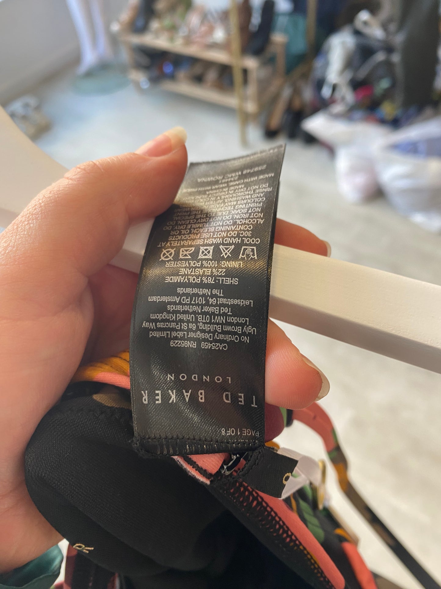 Ted Baker Rowna Swimming Costume Brand new Size 6