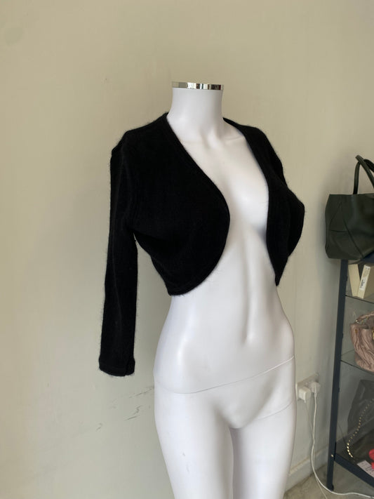 By TiMo Bolero Black Cardigan Size 8-10